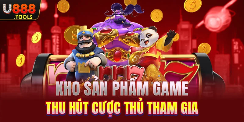 Thể loại game U888 đa dạng với giao diện hình ảnh sống động 